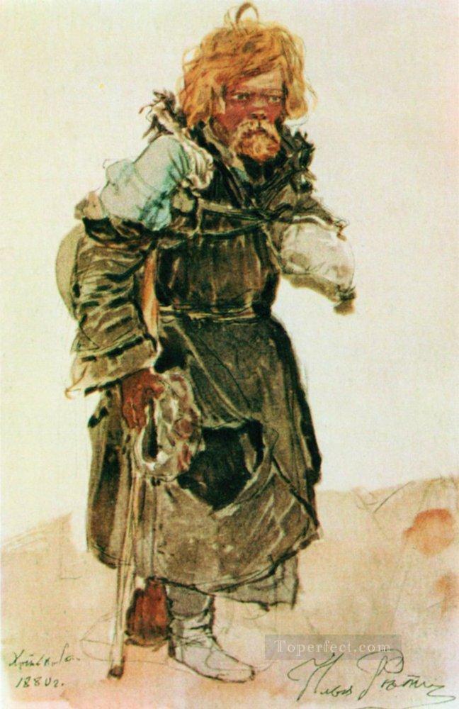 pilgrim 1880 Ilya Repin Oil Paintings